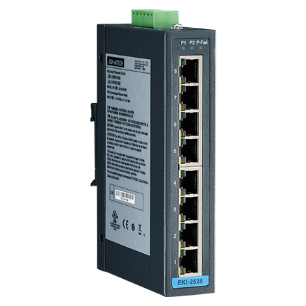EKI-2528-BE Conmutador Ethernet no administrado 8FE