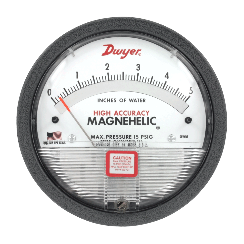 [NVT011870] Series 2000-HA Manómetro De Presión Diferencial Magnehelic® De Alta Precisión