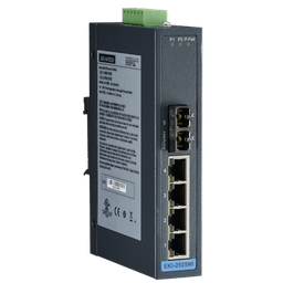 [NVT004453] EKI-2525MI Conmutador Ethernet no administrado multimodo SC 4FE+1FE, -40~75 ℃