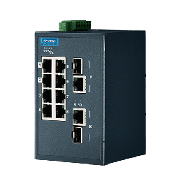[NVT004501] EKI-5629CI-MB Conmutador Ethernet gestionado combinado 8FE+2G compatible con Modbus/TCP, -40~75 ℃