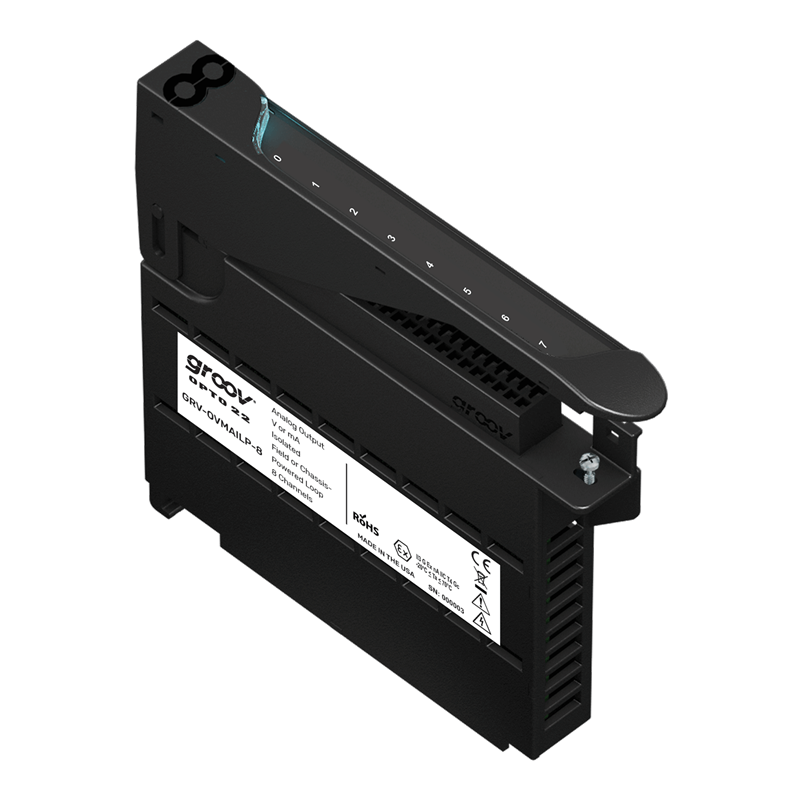 GRV-OVMAILP-8 Analog output, 8 channels, voltage or current, channel-to-