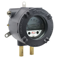 Series AT-605 Transmisor Indicador De Presión Diferencial Magnehelic® Aprobado ATEX/IECEX