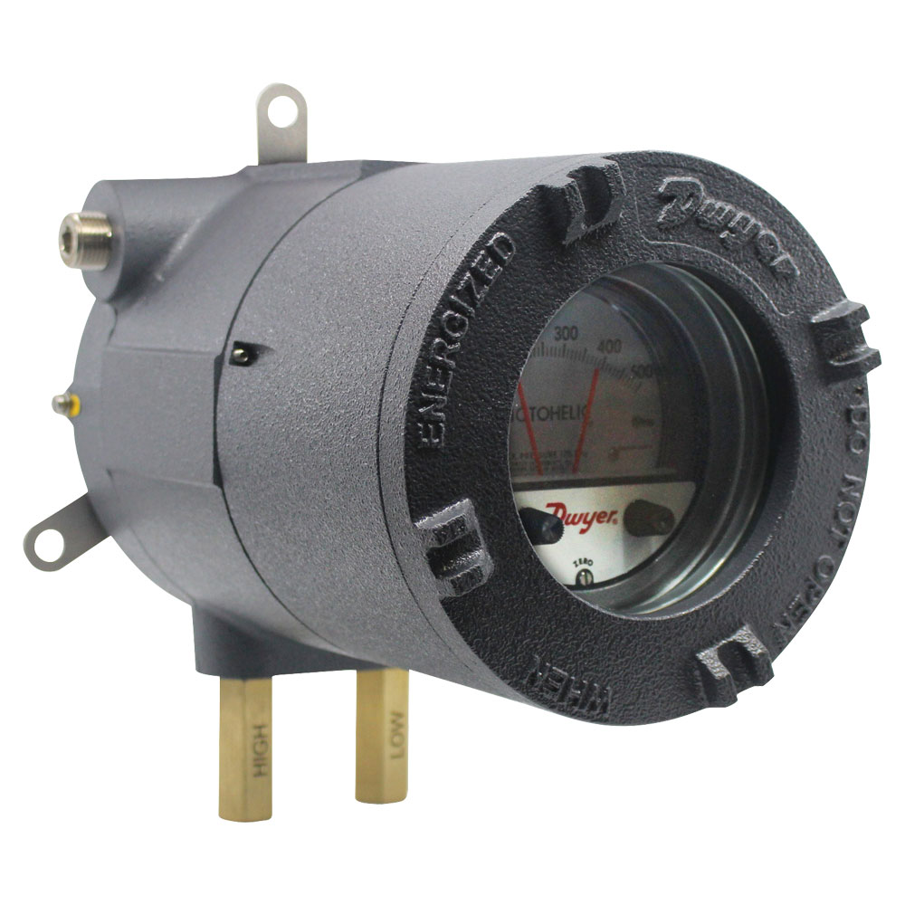 Series AT-A3000 Presostato/Manómetro Photohelic® Aprobado ATEX/IECEX