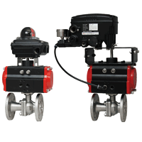 Series WE04 Válvula Esférica De Acero Inoxidable Con Brida De 2 Piezas