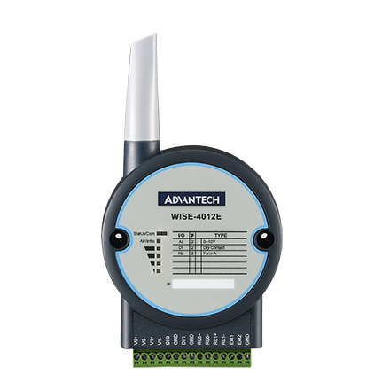 WISE-4012E-AE-WA 2.4G WiFi IoT Wireless I/O Developer Kit con WebAccess Demo Project