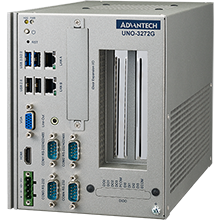UNO-3272G Computadora de automatización Intel® Celeron J1900 con 2 ranuras de expansión PCI(e), 2 x GbE, 1 x mPCIe, HDMI, VGA