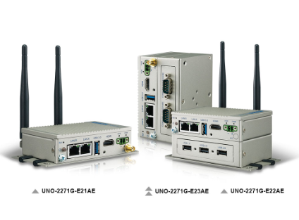 UNO-2271G Puerta de enlace Intel® Atom™ Pocket Smart Factory Edge con 2 x GbE, 1 x mPCIe, HDMI, eMMC