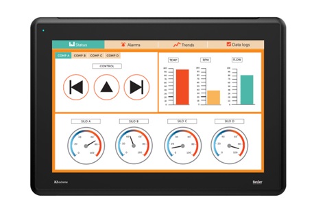 X2 extremo 15 CV SC HMI robusto de 15 '' con tiempo de ejecución iX / CODESYS