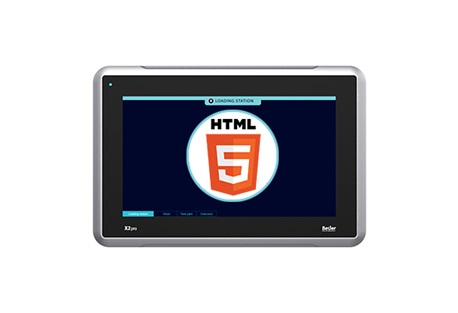 X2 pro 10 web HMI de cliente web de 10''