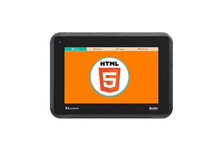 [NVT021116] X2 extreme 7 HP web HMI de cliente web resistente de 7''
