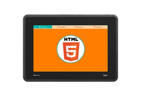 X2 extreme 12 HP web HMI de cliente web resistente de 12"