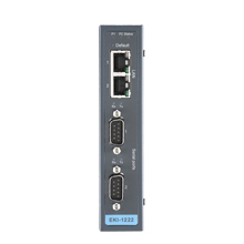 EKI-1222CI Puerta de enlace Modbus industrial de 2 puertos - Aislamiento, temperatura amplia