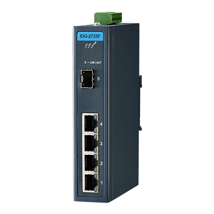 EKI-2725F-AE Conmutador Ethernet no administrado 4GE+1G SFP