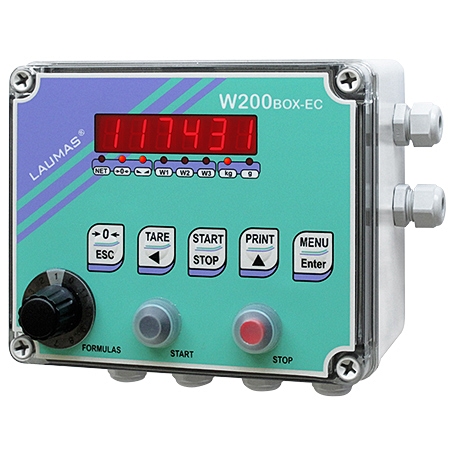 Indicador De Peso W200BOXEC En Caja IP64 (Para Pesaje Y Dosificación)