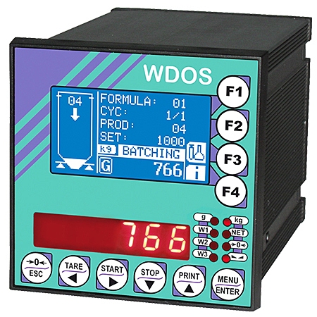 Indicador De Peso WDOS (Para Pesaje y Dosificación)