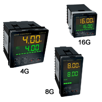 [NVT011614] Series 16G/8G/4G Controladores De Temperatura Y Circuito De Proceso (16G-23-11: 1/16 DIN, temperatura/controlador, pulso de voltaje/relé, RS485, 2 entradas de eventos)