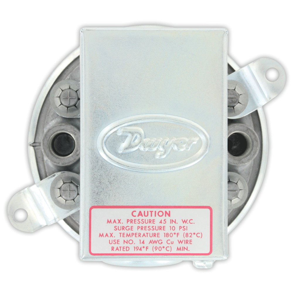 [NVT011667] Series 1900 Presostatos De Baja Diferencial Compactos (1900-10-MR: Interruptor de presión diferencial, rango de 3.0-11.75" columna de agua, banda muerta aproximada en punto de ajuste mínimo de 0.40, banda muerta aproximada en punto de ajuste máximo de 0.40, con opción de restablecimiento manual.)