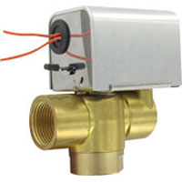 [NVT012076] Series 3ZV1 Válvula De Zona De Tres Vías (3ZV1024: Válvula de zona de tres vías, NPT de 1/2", Cv de 3.78, 24 VCA, presión de cierre de 22 psi (1.5 bar).)