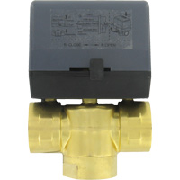 [NVT012080] Series 3ZV2 Válvula De Zona Desmontable De Tres Vías (3ZV20312: Válvula de zona de 3 vías, NPT de 3/4", 120 VCA.)