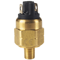[NVT013085] Series A2 Presostato Subminiatura (A2-5801: Presostato subminiatura, latón, 2-20 psi (0,14-1,4 bar), terminales de horquilla, NO)