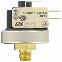 [NVT013203] Series A9 Interruptor De Presión De Acción Rápida (A9-1: Interruptor de presión, rango de 2.9-8.7 psig (0.2-0.6 bar), banda muerta de 2.9 ±1.5 psig (0.2 ±0.1 bar), presión máxima de 43.5 psig (3.0 bar), límite de temperatura de 185 °F (85 °C), diafragma de silicona.)