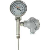 [NVT013743] Series BTO Termómetro Bimetálico Con Salida De Transmisor (BTO312061: Termómetro bimetálico con salida de transmisor, tallo de 12" de largo, rango de 50-300 °F.)