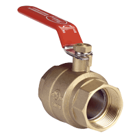 [NVT014203] Series DBV Válvula Esférica De Latón Miniatura (DBV-00: Válvula esférica de latón, 600 psi, orificio completo, 1/4")