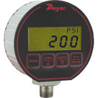 [NVT014408] Series DPG-200 Manómetro Digital (DPG-200: Medidor de presión digital, unidades de ingeniería elegibles: -14.70-0 psig, -1.033 kg/cm², -1.013 bar, -29.93" Hg, -33.94 ft columna de agua, -33.06 ft agua de mar a 4 °C, -101.4 kPa, -235.2 oz/in², -407.3" columna de agua, -1013 mbar, -1034 cm columna d)