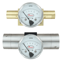 [NVT014799] Series DTFO Medidor De Flujo De Área Variable Para Aceite (DTFO-1B-1O: Rango de 0-1 gpm de aceite, NPT de 1/4", cuerpo de latón)