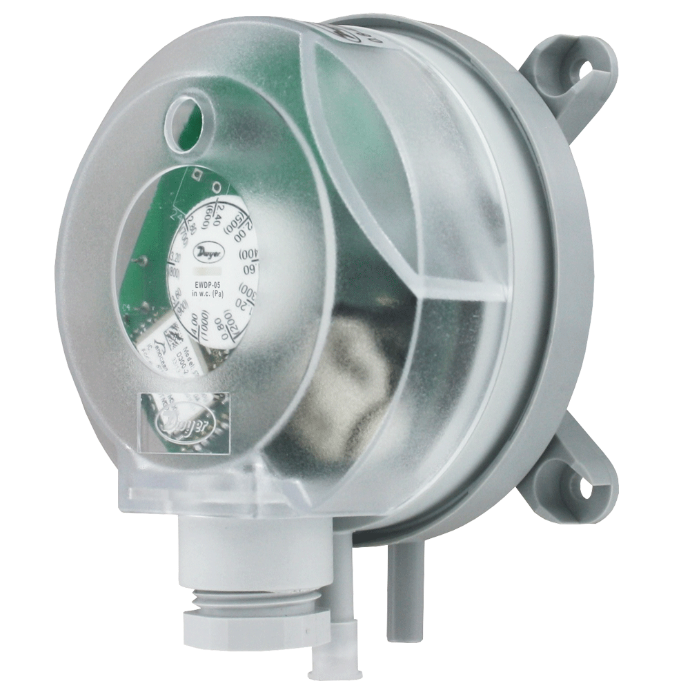 [NVT014917] Series EWDP Presostato Diferencial Ajustable Comunicaciones Inalámbricas (EWDP-03-2-L-E: Interruptor de presión diferencial habilitado para EnOcean®, 0.2-2.01" columna de agua, conexión M20x1.5, bajo voltaje, chapado con oro, 868 MHz)