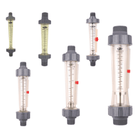 [NVT015462] Series LFM Medidor De Flujo De Policarbonato (LFMA-01-A2: Medidor de flujo de policarbonato, rango de 0.1-1 GPM (0.5-4 LPM) de agua, NPT macho de 1/2", flotador de acero inoxidable 316.)