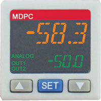 [NVT015650] Series MDPC Mini Controlador De Presión Digital (MDPC-111: Controlador de presión, rango de -14.5 psi a 14.5 psi, salida NPN, 4 a 20 mA, conexión externa PT de 1/8", conexión interna M5.)
