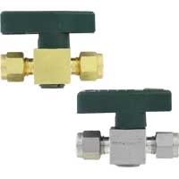 [NVT016260] Series PGV Válvula De Tapón Compacta (PGV-BD32: Válvula de tapón, conexión de tubo fraccional de 3/8", orificio de 4.4 mm.)