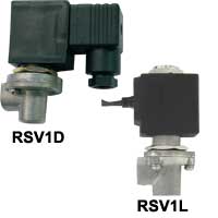 [NVT016714] Series RSV Válvula Piloto De Solenoide (RSV1D: Válvula de solenoide piloto, 110 VCA, conexiones eléctricas DIN, Cv de 0.33.)