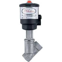 [NVT016794] Series SAV-ST Válvula De Asiento Angular Acero Inoxidable NPT (SAV-STA1-NC: Válvula de asiento angular, NPT de 1/2", accionador de 1-3/4" de diámetro.)