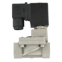 [NVT016860] Series SBSV-S Válvulas De Solenoide De Acero Inoxidable – De Dos Guías, Guiada, NC (SBSV-S1F1: Válvula de solenoide de acero inoxidable 316 de 2 vías, 1/8", 0-188.5 psi, sello de FKM, 110 VCA)