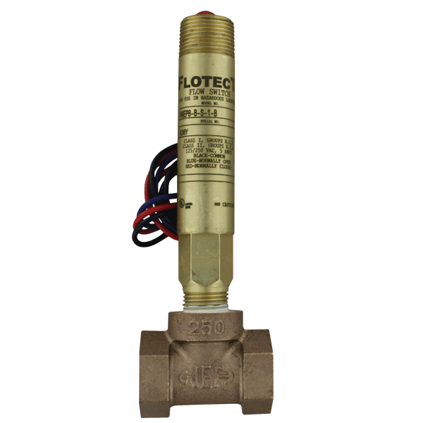 [NVT017508] Series V6 Interruptor De Flujo Miniatura Flotect® (V6EPB-B-D-1-B: Interruptor de flujo tamaño miniatura, cuerpo superior e inferior de latón, NPT de 1/2", T de latón.)
