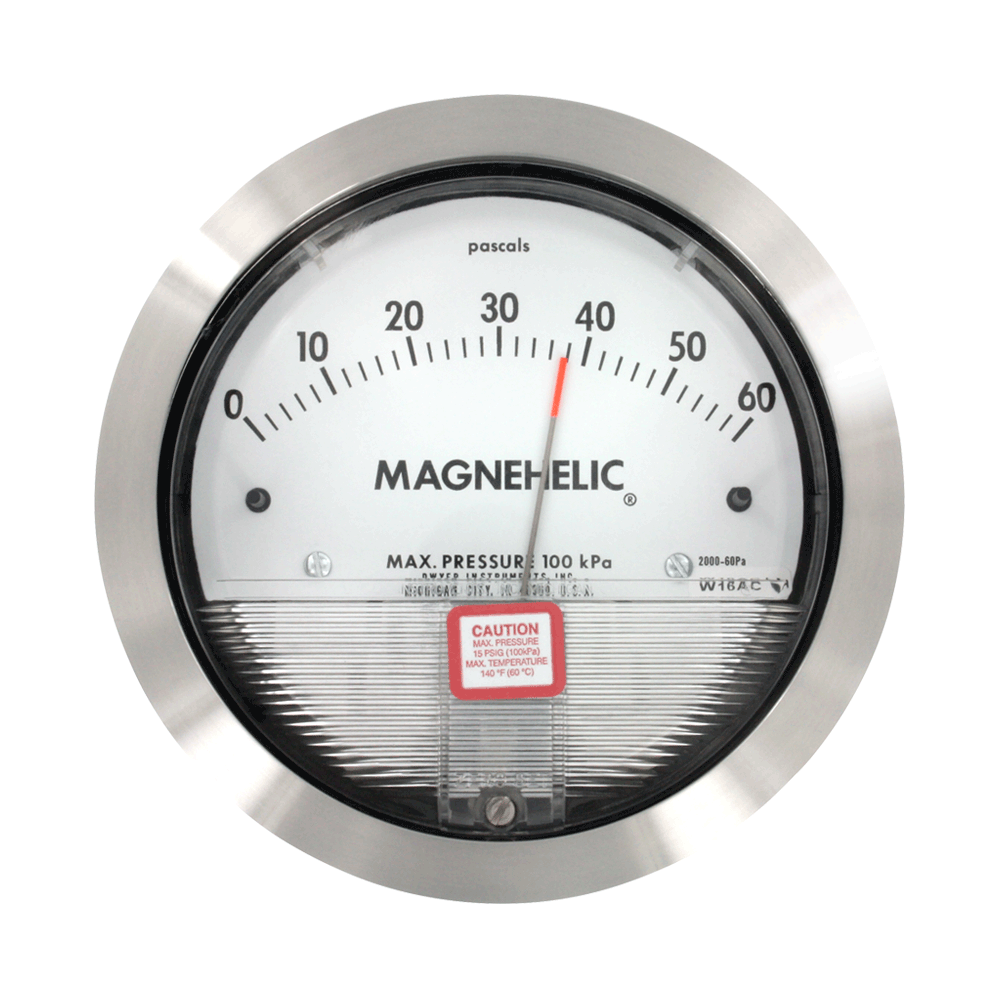 [NVT011871] Series 2000-HA Manómetro De Presión Diferencial Magnehelic® De Alta Precisión