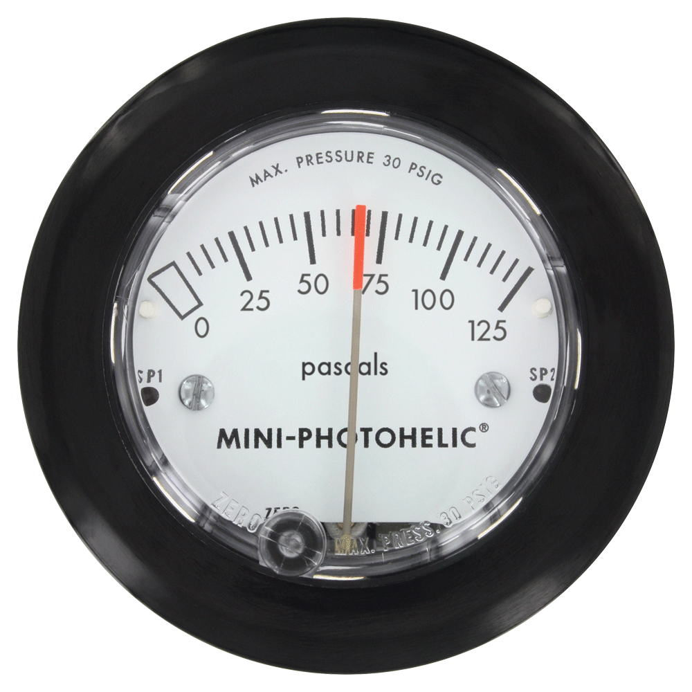 Series MP Interruptor/Manómetro De Presión Diferencial Mini-Photohelic®