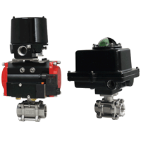 [NVT018061] Series WE02 Válvula Esférica De Acero Inoxidable NPT De 3 Piezas