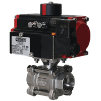[NVT018066] Series WE05 Válvula Esférica De Acero Inoxidable Soldada Al Receptáculo De 3 Piezas