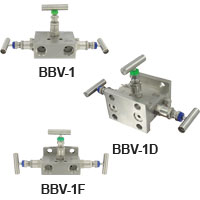 Series BBV-1 Múltiple De Bloqueo De 3 Válvulas
