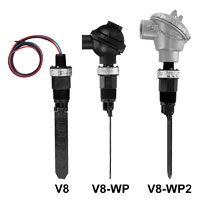 Series V8 Interruptor De Flujo Operado Por Aleta Flotect®