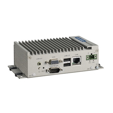 [NVT020461] UNO-2272G Computadora de automatización Intel® Atom™ del tamaño de la palma de la mano con 1 x GbE, 2 x mPCIe, HDMI