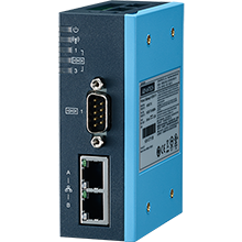 [NVT021006] WISE-710 Puerta de enlace de protocolo industrial FreeScale i.MX 6 DualLite con 2 GbE, 3 x COM, 4DI/4DO, 1 x Micro USB, 1 x ranura Micro SD