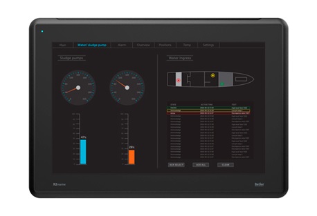 [NVT021137] X2 marino 15 SC HMI de 15'' con tiempo de ejecución iX