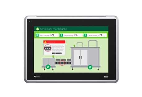 [NVT007628] Mando X2 12 HMI de 12'' con tiempo de ejecución iX y control de software CODESYS