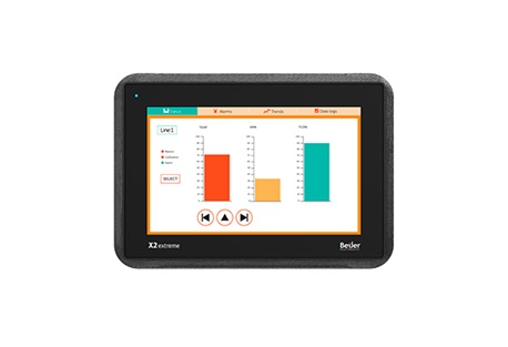 [NVT021131] X2 extremo 7 HP SC HMI robusto de 7 '' con tiempo de ejecución iX / CODESYS