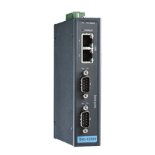 [NVT004435] EKI-1222I-CE Puerta de enlace Modbus industrial de 2 puertos - Temperatura amplia