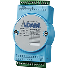 [NVT000814] ADAM-6750 Puerta de enlace de E/S inteligente 12DI/12DO